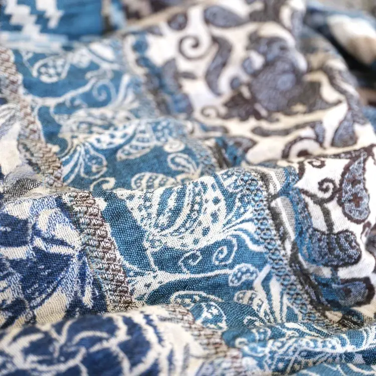 Létol LAMBERT 1 TERRE TURQUIN - Létol Organic Cotton Scarf - Made In France - Fall/Winter 2025