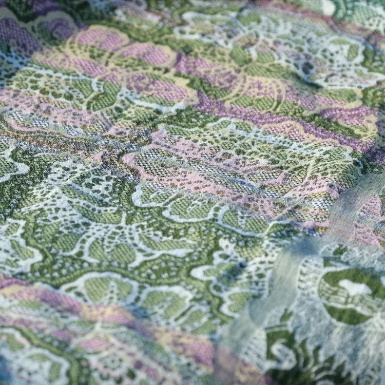 Létol LEONCE 2 KHAKI ROSE - Létol Organic Cotton Scarf - New Spring 2025 Collection