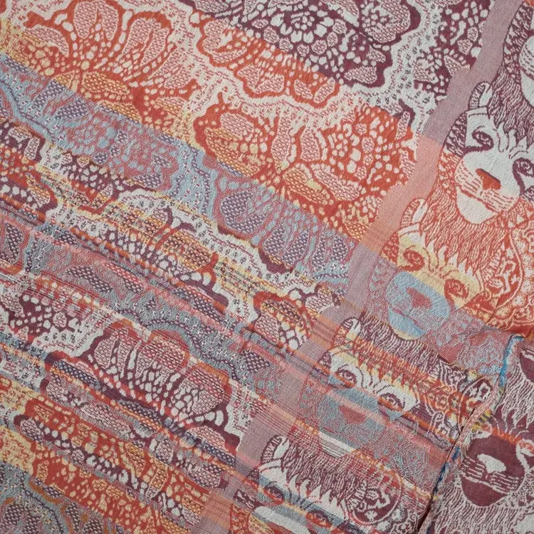 Létol LEONCE 202 ORCHIDEES - Létol Organic Cotton Scarf - New Spring 2025 Collection