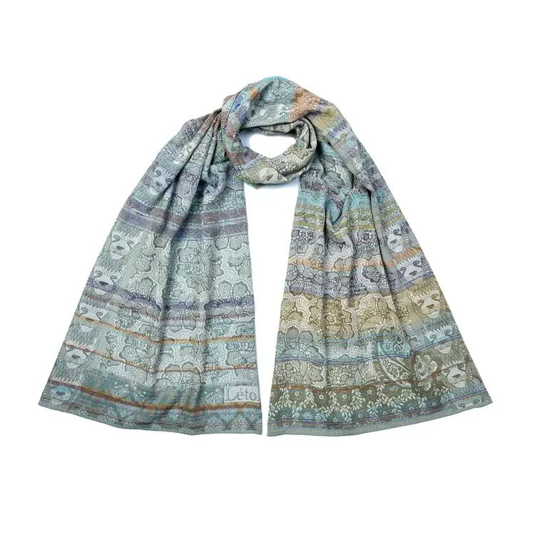 létol LEONCE 601 KILIMANJARO - Létol Organic Cotton Scarf - New Spring 2025 Collection