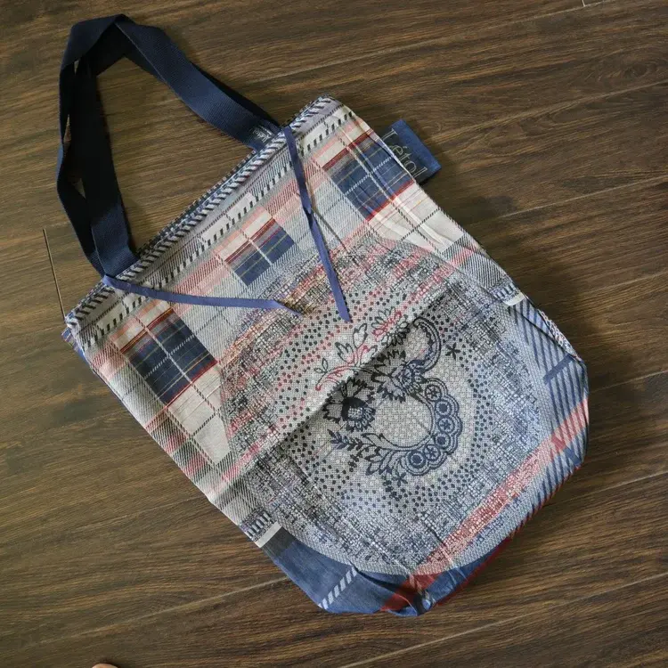 Létol Létol XL Reversible Beach Bag - Sac à Two - Limited Edition Stars & Patch Tricolor No18