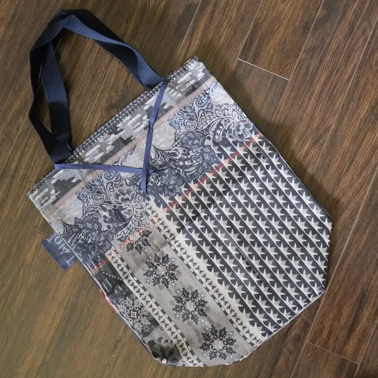 létol Létol XL Reversible Beach Bag - Sac à Two - Limited Edition Stars & Patch Tricolor No18