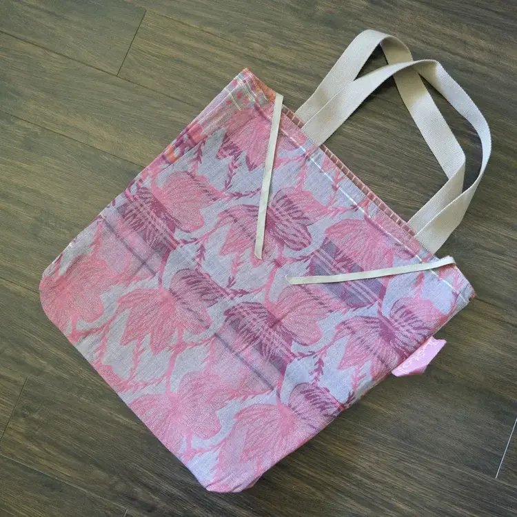 Létol Létol XL Reversible Beach Bag - Sac à Two - Limited Edition Adam-Flower Indian Rose No24