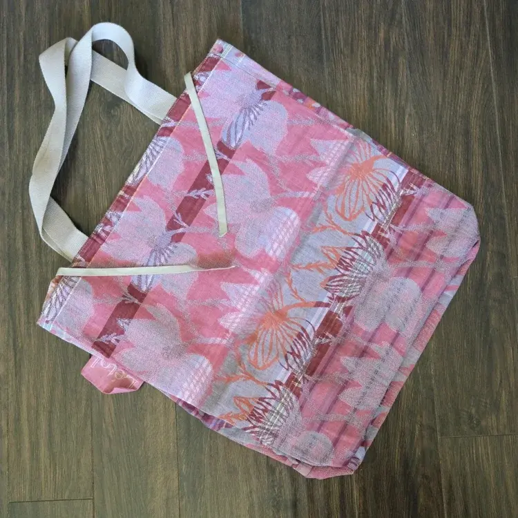 létol Létol XL Reversible Beach Bag - Sac à Two - Limited Edition Adam-Flower Indian Rose No24