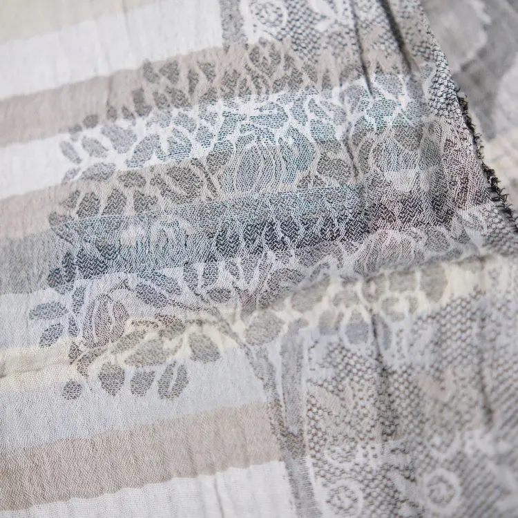 Létol Margaret 101 Porcelaine - Létol Organic Cotton Scarf - Made In France - Permanent Collection