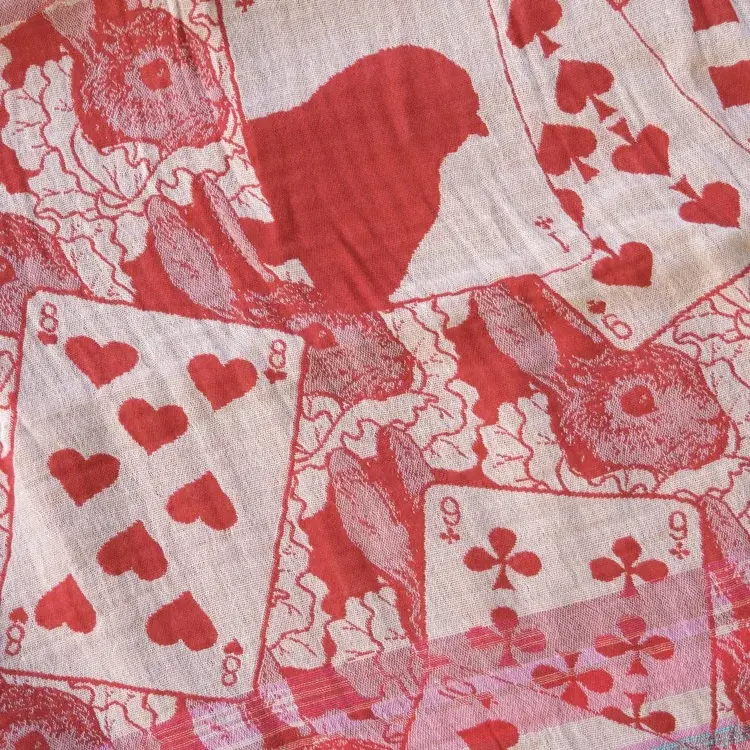 Létol MARTIN 201 GERANIUM - Létol Organic Cotton Scarf - New Summer 2025 Collection