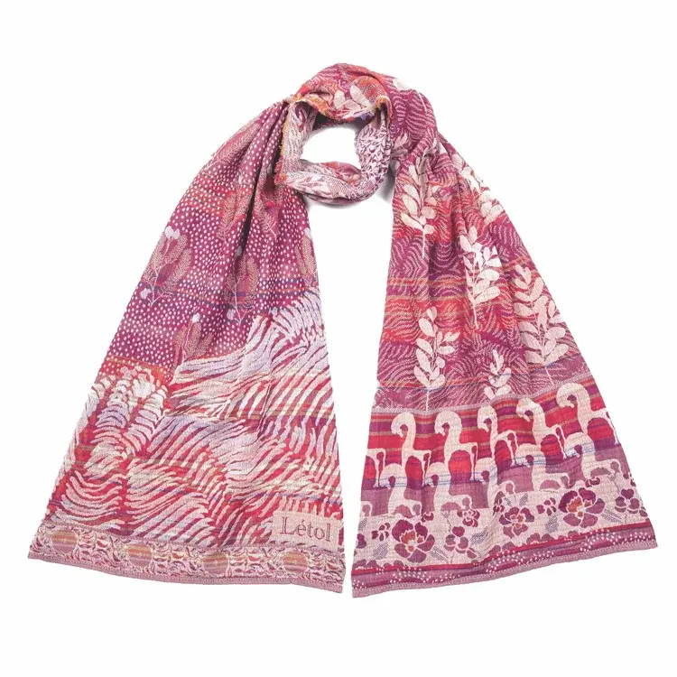 létol Mila 203 Passion Létol Organic Cotton Scarf - Spring 2022 collection
