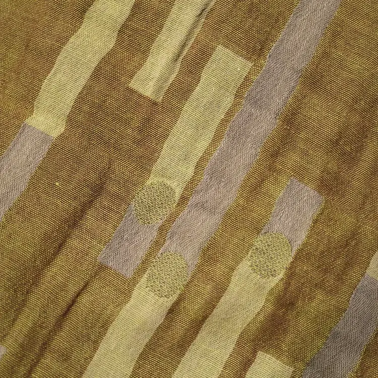 Létol NICOLAS K03 CITRINE - Létol Organic Cotton Scarf - Made In France - Fall/Winter 2025