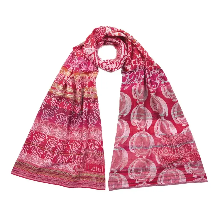 létol Oceane 204 Grenadine Létol Organic Cotton Scarf - Summer 2022 collection