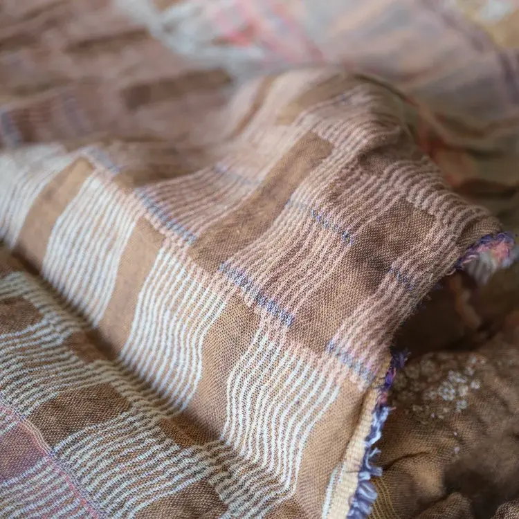 Létol Olympe 901 Rose Sable - Létol Organic Cotton Scarf - Summer 2024