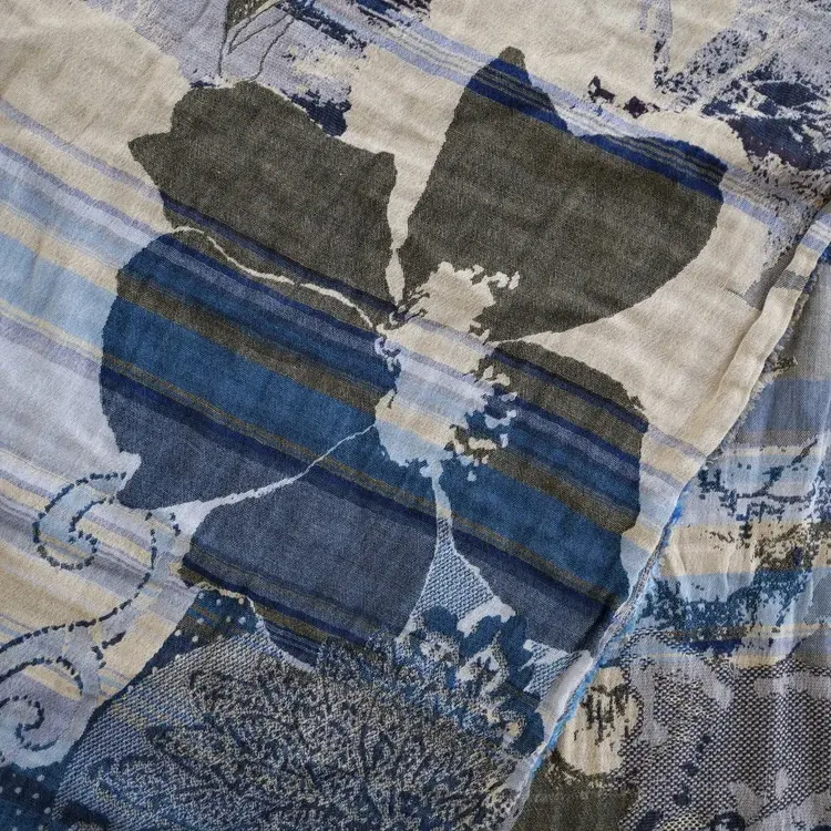 Létol PANDORA 1 SARCELLE - Létol Organic Cotton Scarf - Made In France - Fall/Winter 2025
