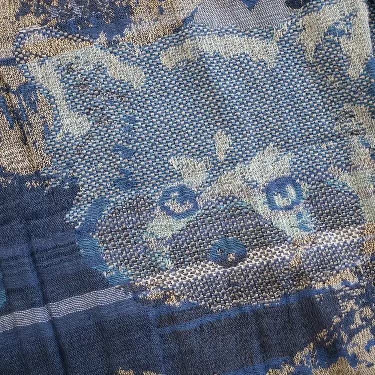 Létol PANDORA 701 GREY BLUE - Létol Organic Cotton Scarf - Made In France - Fall/Winter 2025