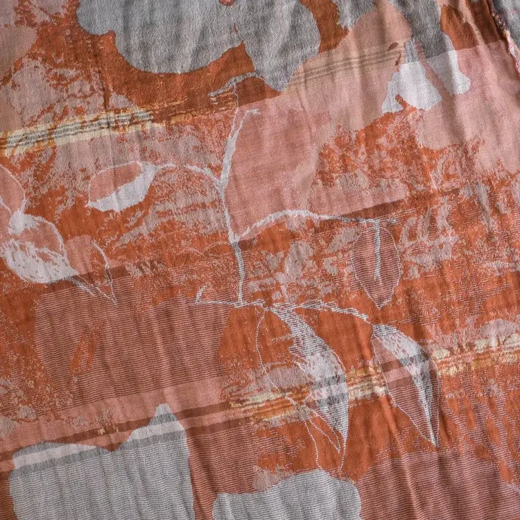 Létol PANDORA R01 ROUX FOX - Létol Organic Cotton Scarf - Made In France - Fall/Winter 2025