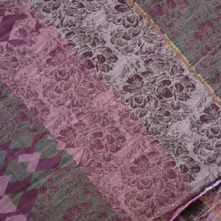 Létol PHILIPPINE K02 POURPRE DE TYR - Létol Organic Cotton Scarf - Made In France - Fall/Winter 2025
