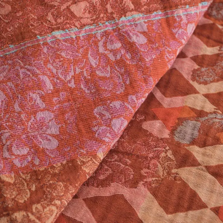 Létol PHILIPPINE R01 MAKE-UP - Létol Organic Cotton Scarf - Made In France - Fall/Winter 2025