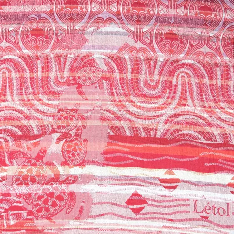 Létol Raphael 202 Rose Létol Organic Cotton Scarf - New 2022 Collection