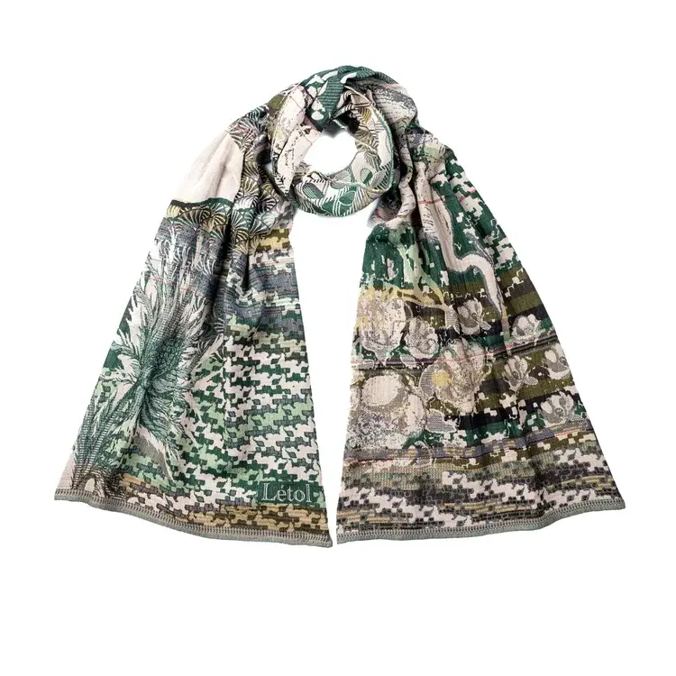 létol Sean 5 Sylvestre - Létol Organic Cotton Scarf - Fall 2023 collection létol Sean 5 Sylvestre - Létol Organic Cotton Scarf - Fall 2023 collection