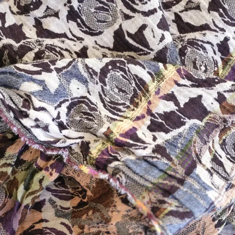 Létol SERENA 1 FIGUE - Létol Organic Cotton Scarf - Made In France - Fall/Winter 2025