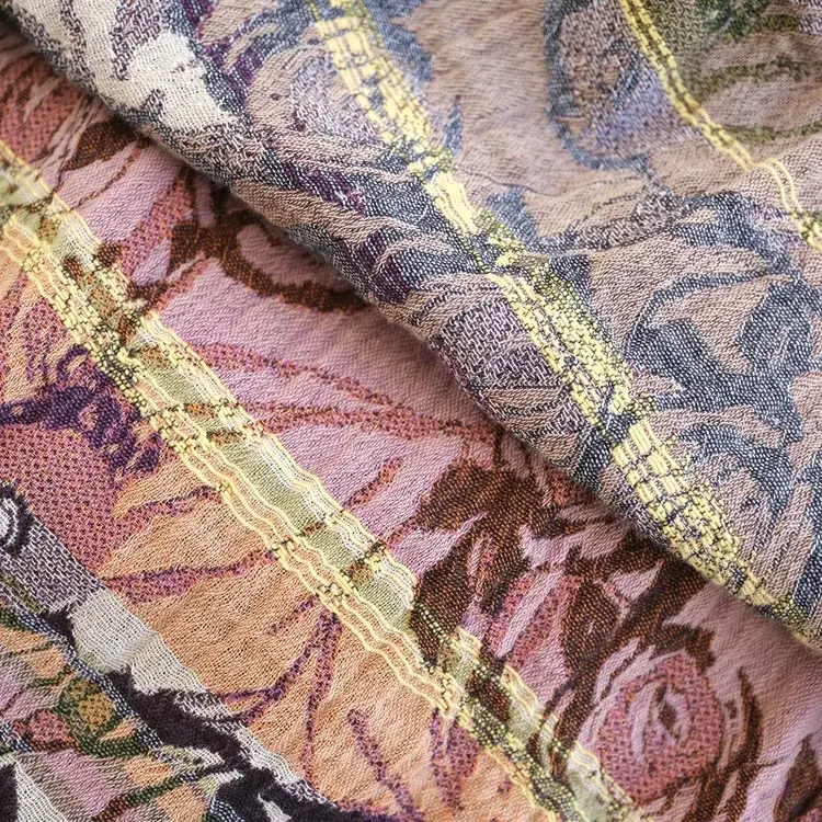 Létol SERENA 1 FIGUE - Létol Organic Cotton Scarf - Made In France - Fall/Winter 2025