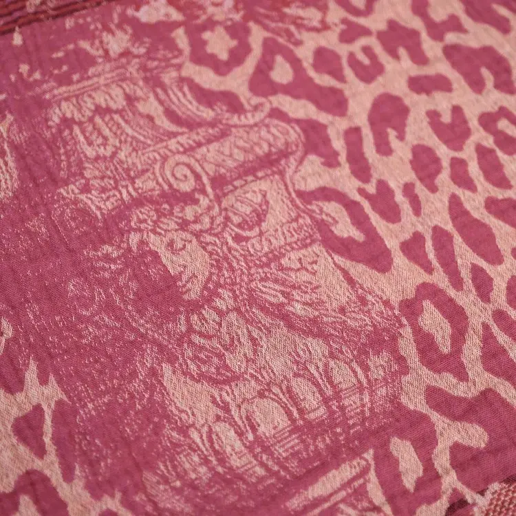Létol VALERIE 802 PETALES ROSE - Létol Organic Cotton Scarf - Fall 2024 Design