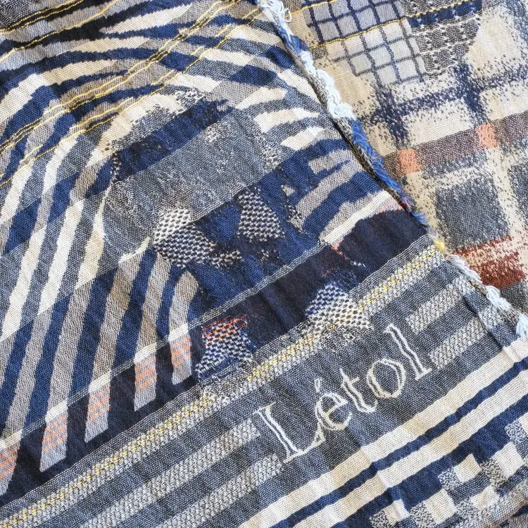 Létol VULCAIN 1 JEANS - Létol Organic Cotton Scarf - Permanent Collection