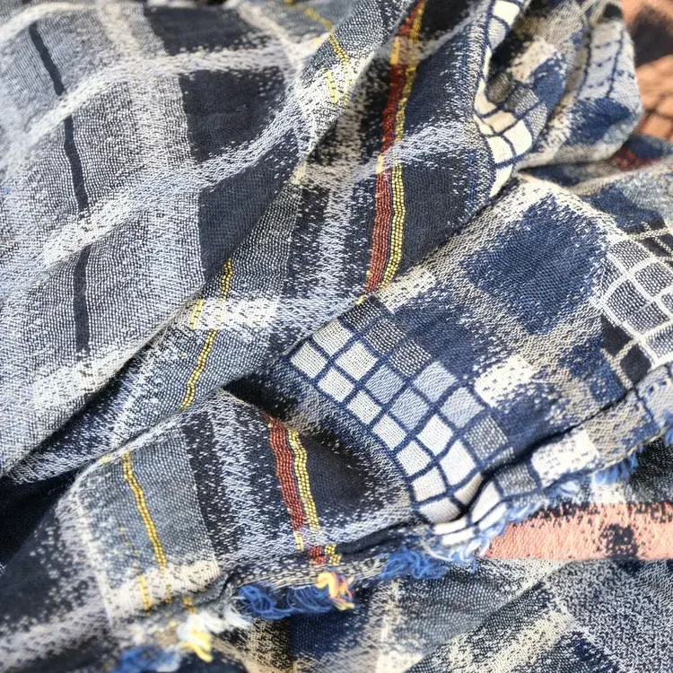 létol VULCAIN 1 JEANS - Létol Organic Cotton Scarf - Permanent Collection létol VULCAIN 1 JEANS - Létol Organic Cotton Scarf - Permanent Collection