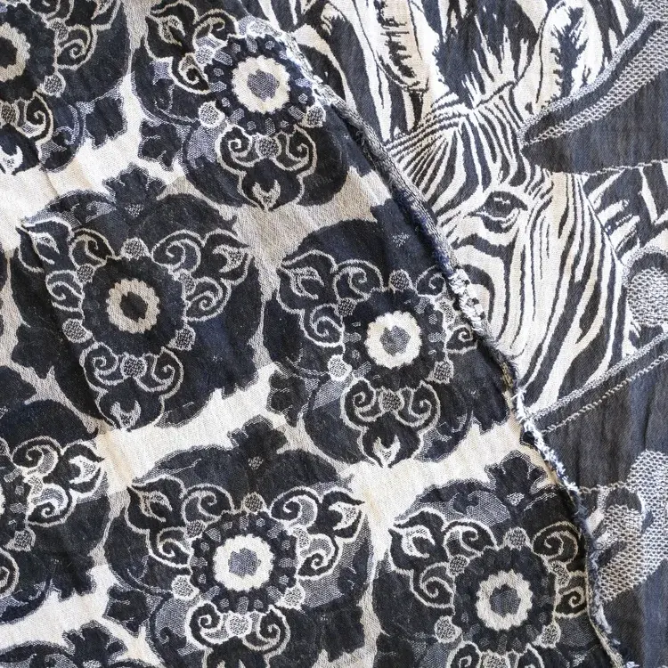 Létol ZADIG 2 ZEBRE - Létol Organic Cotton Scarf - Made In France - Fall/Winter 2025