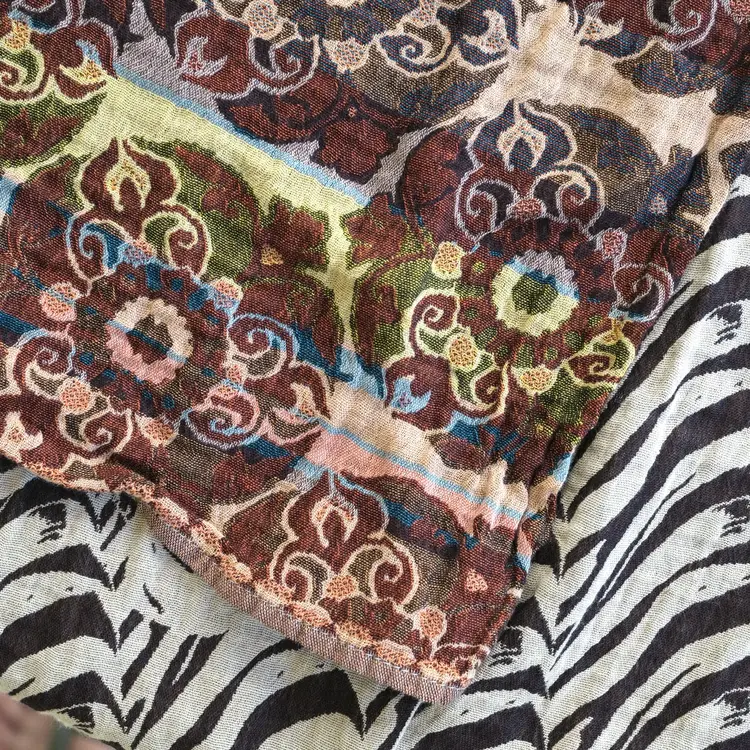 Létol ZADIG 3 MANDARIN DUCK - Létol Organic Cotton Scarf - Made In France - Fall/Winter 2025