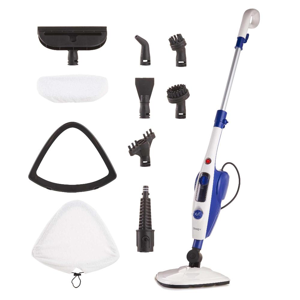 Lewis's Lewis's 10 In 1 1500W Steam Mop Home Electric Cleaning Appliance Wood Floors