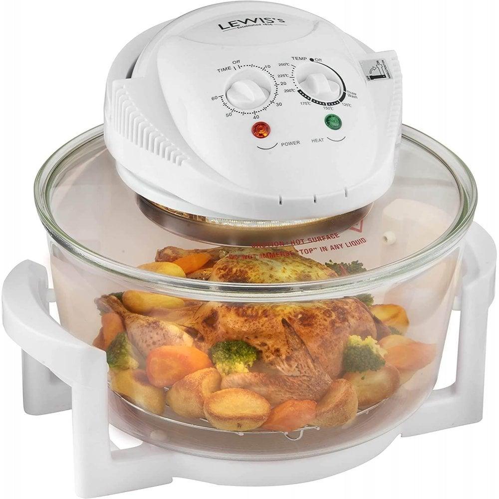 lewis's Lewis's 12 Litre Halogen Oven Cooker with Adjustable Temperature Control