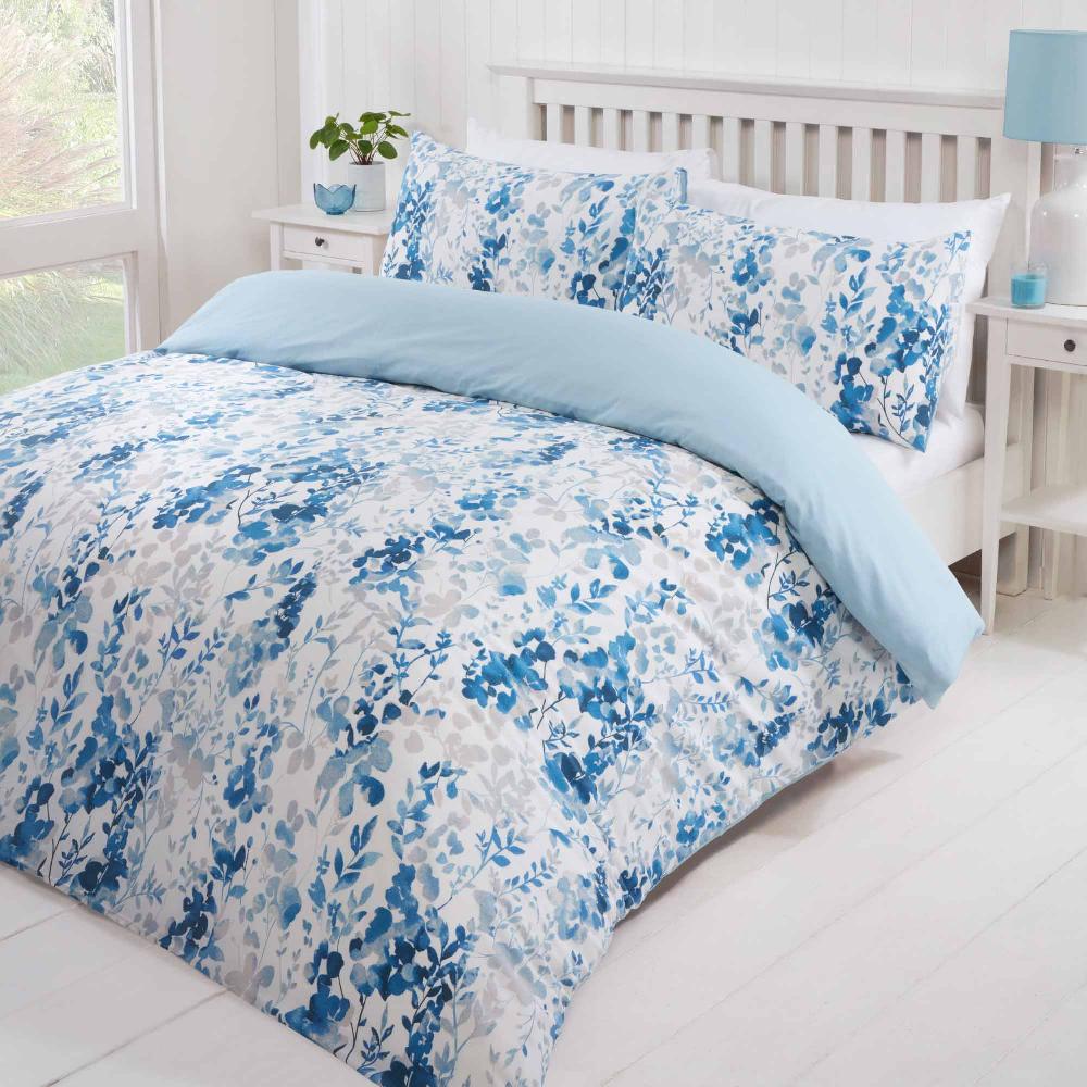 Lewis's Dapple Duvet Set - Blue