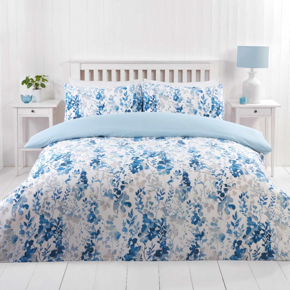 lewis's Dapple Duvet Set - Blue