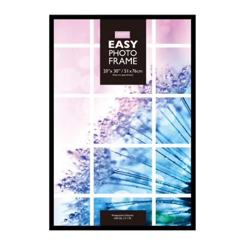 lewis's Easy Picture Photo Frame 20 x 30" Black