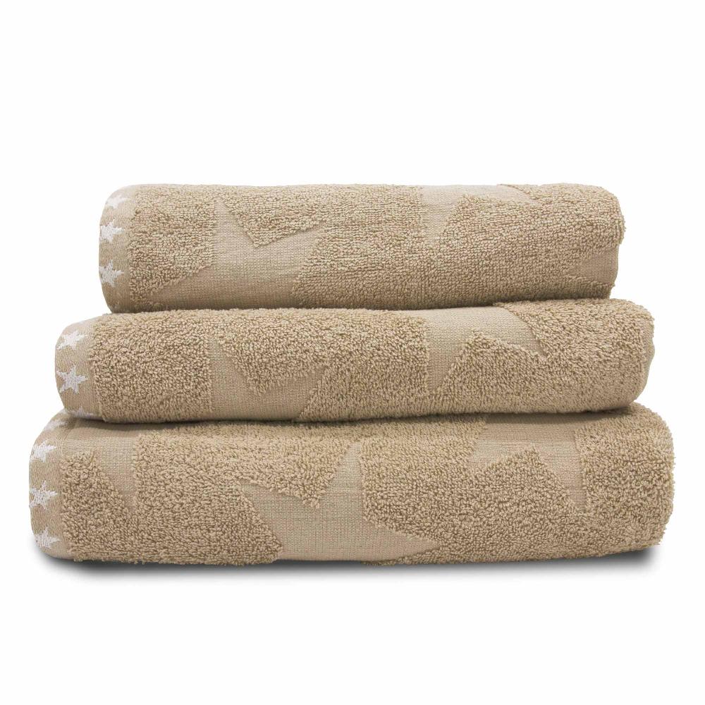 lewis's Estrella 100% Cotton Towel Range - Taupe