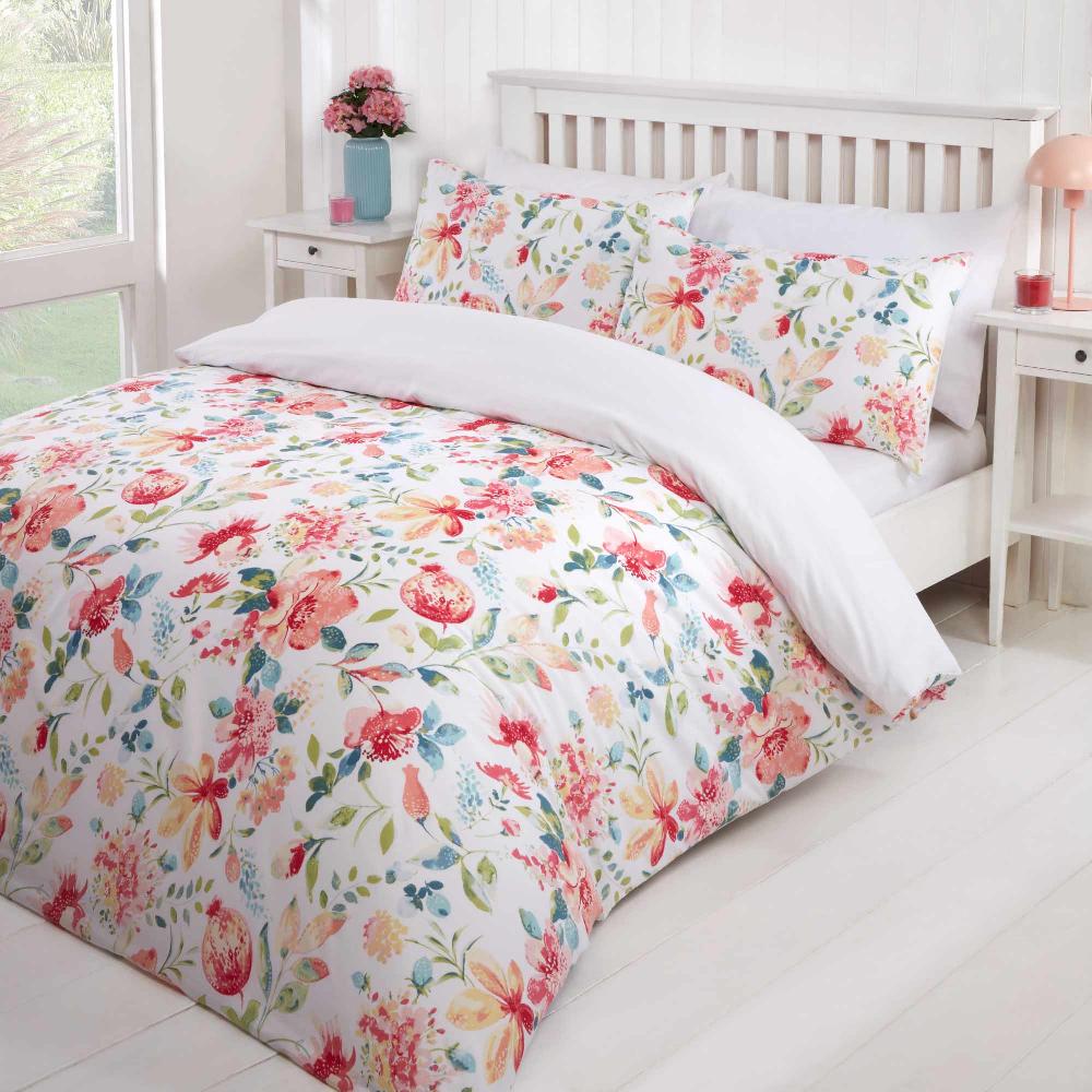 Lewis's Flora Duvet Set