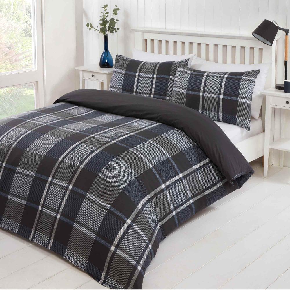 Lewis's Hampton Duvet Set - Navy