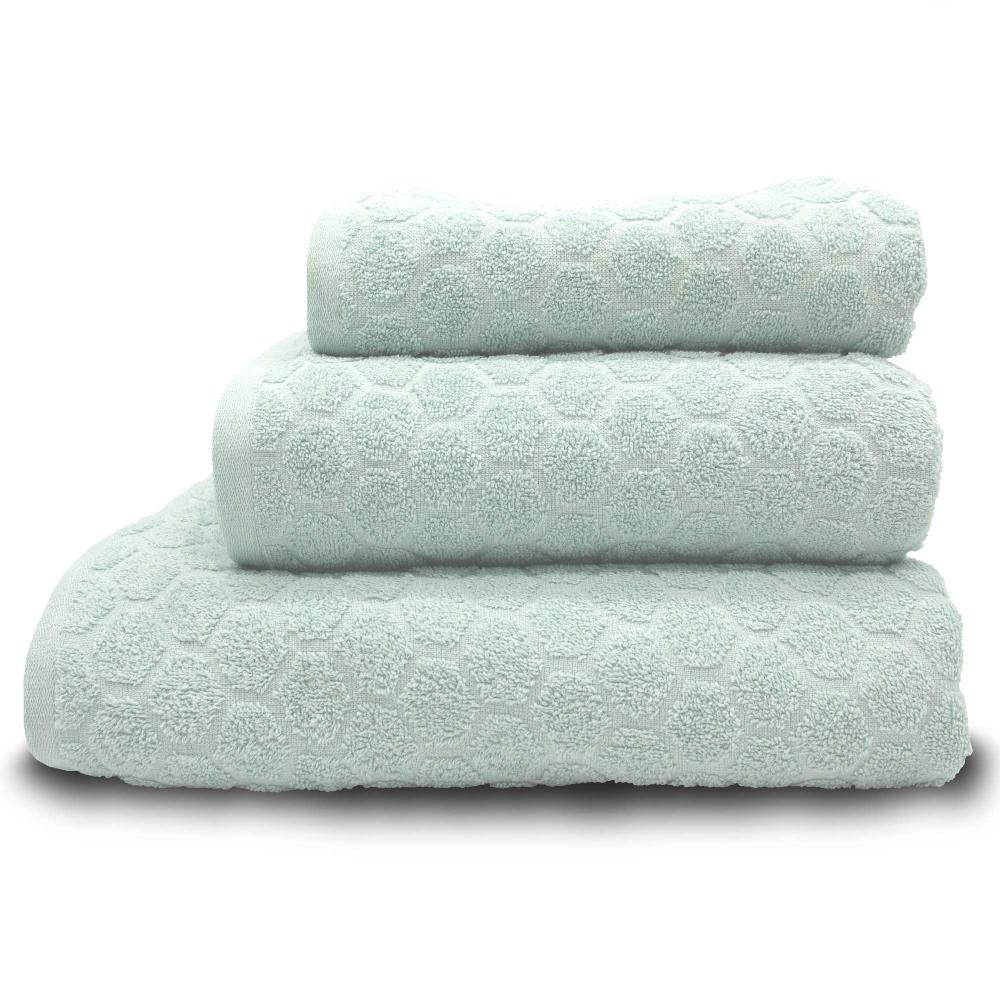 lewis's Honeycomb 100% Cotton Towel Range - Duck Egg