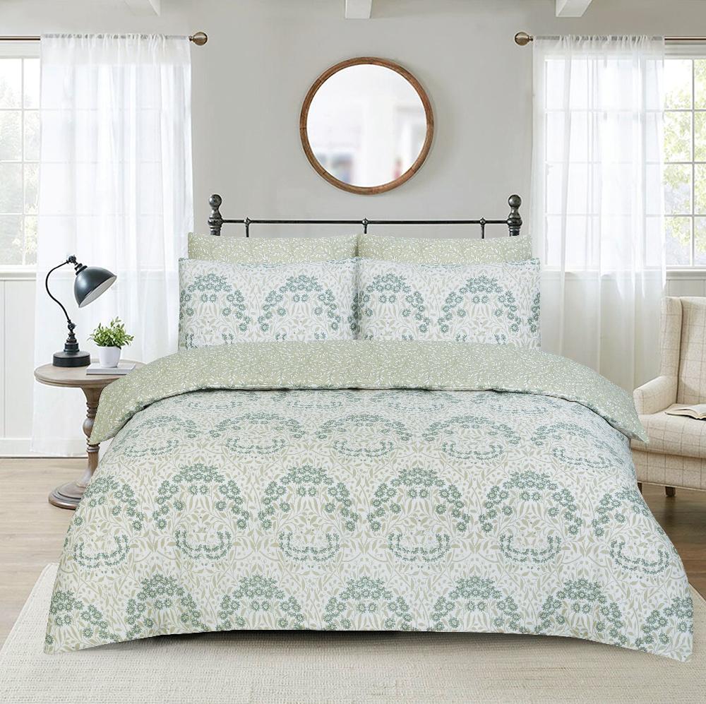 lewis's Isadora Duvet Set - Mint
