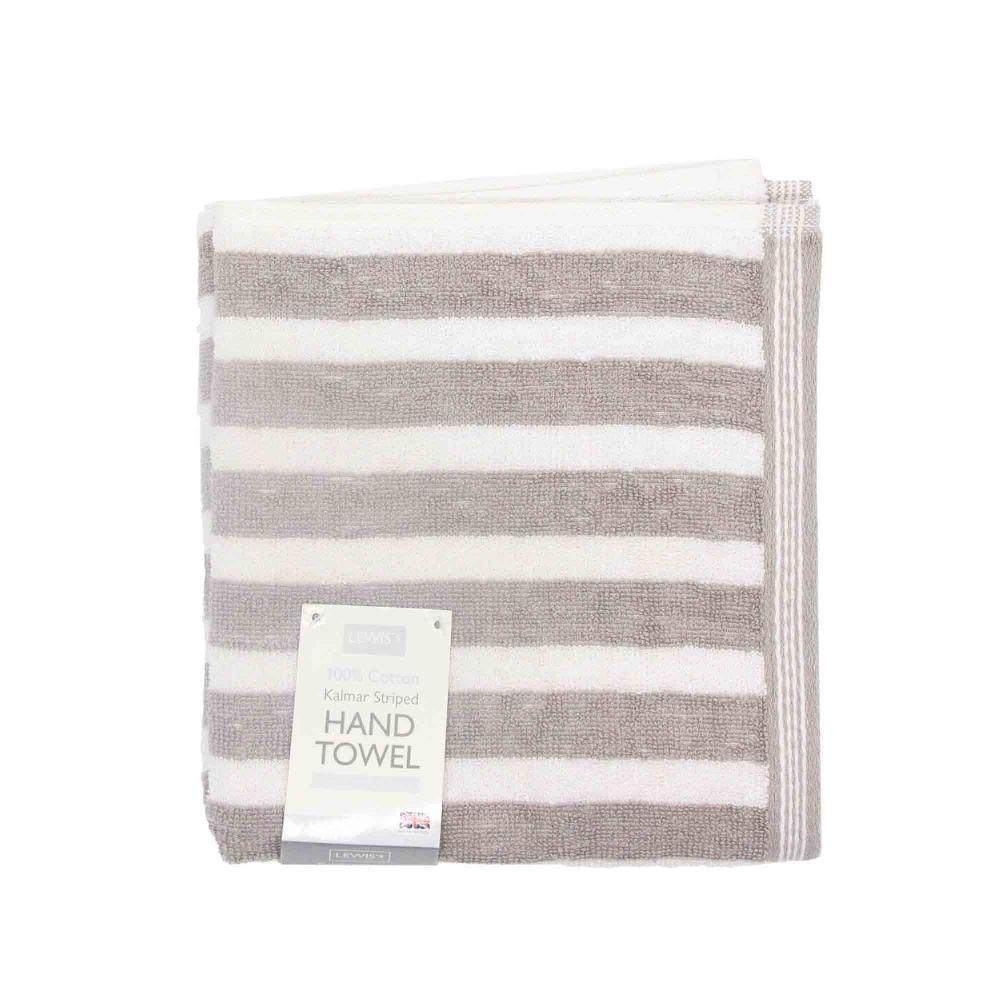 Lewis's Kalmar Striped Yarn Dyed Towel Range