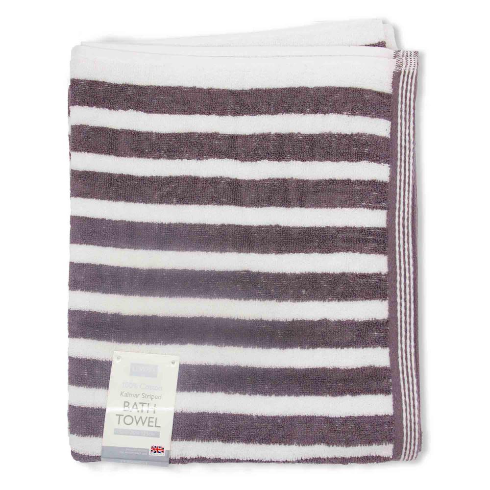 Lewis's Kalmar Striped Yarn Dyed Towel Range