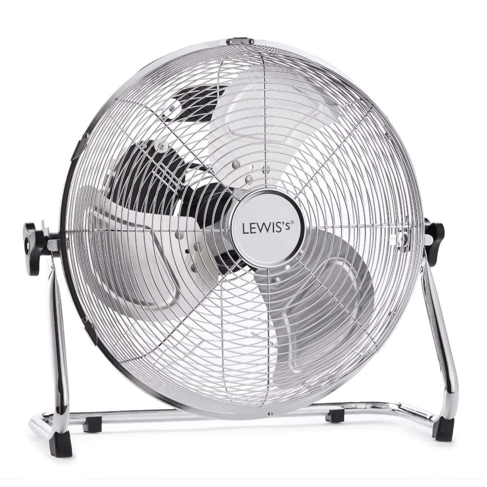lewis's Lewis's 14 Inch Velocity Floor Fan - Chrome lewis's Lewis's 14 Inch Velocity Floor Fan - Chrome