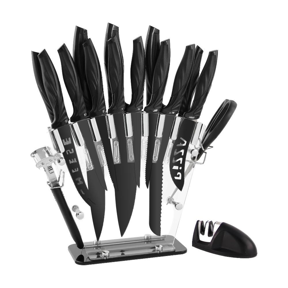lewis's Lewis's 17 Piece Knife Set with Stand