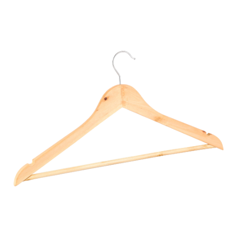 lewis's Lewis's Clothes Hangers Pack of 4 - Wooden