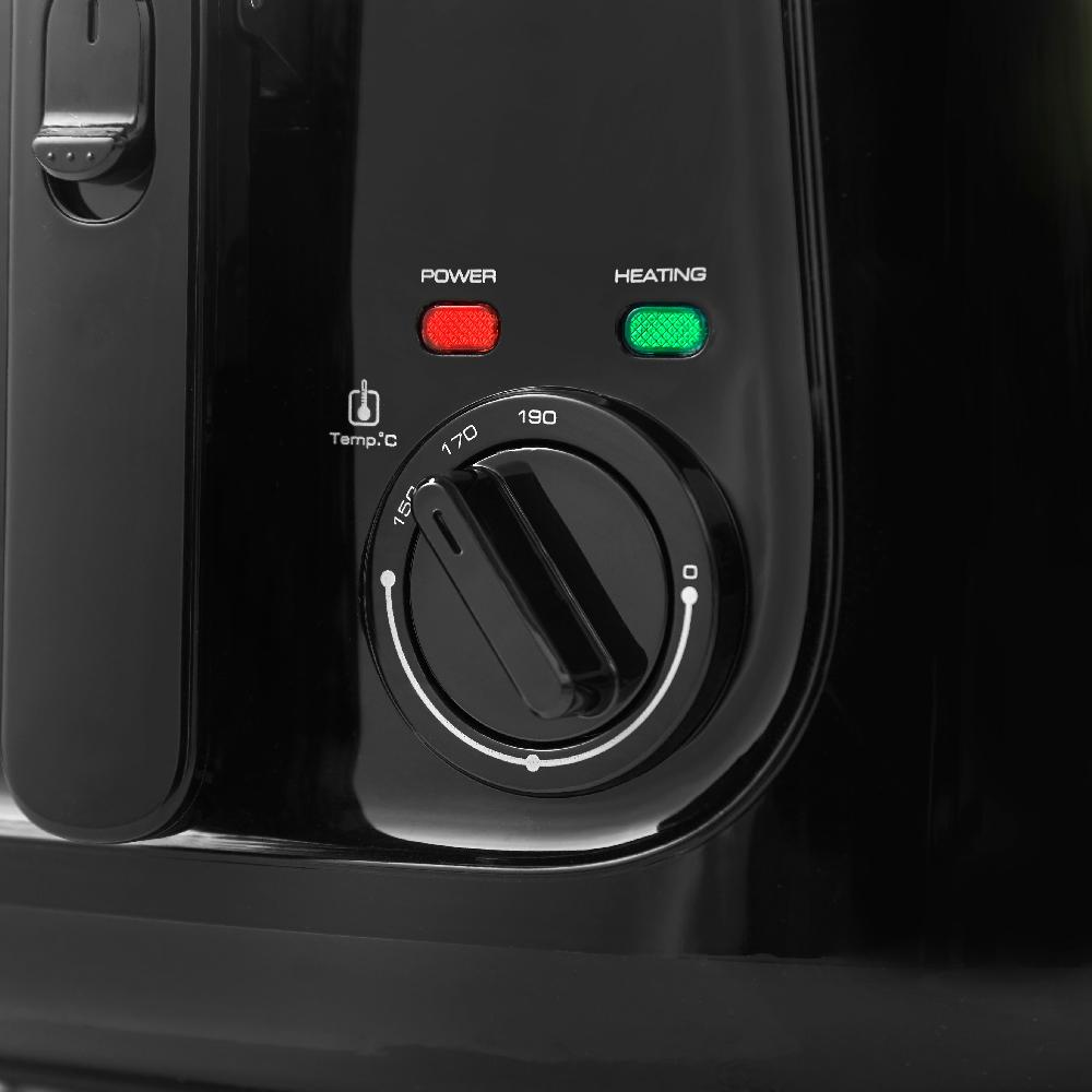 Lewis's Lewis's Deep Fat Fryer 2.5L - Black