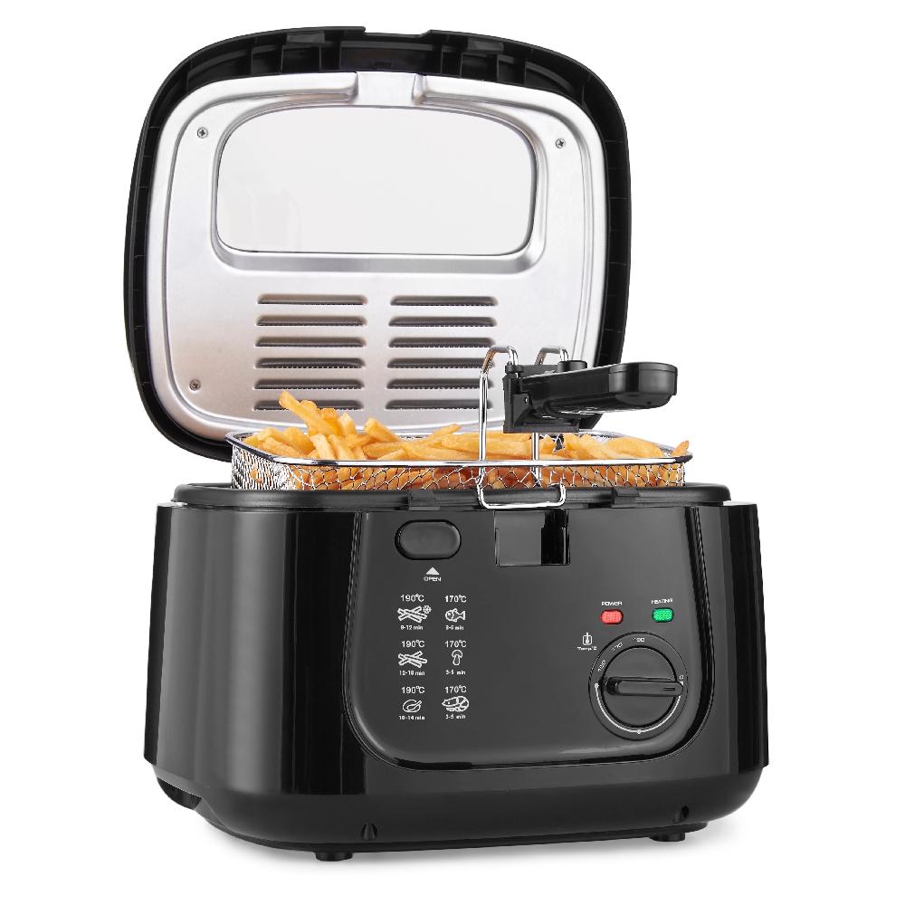 lewis's Lewis's Deep Fat Fryer 2.5L - Black