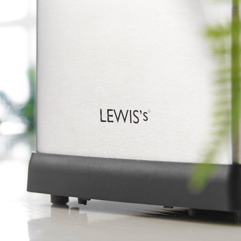 Lewis's Lewis's Deep Fat Fryer 3L - Stainless Steel