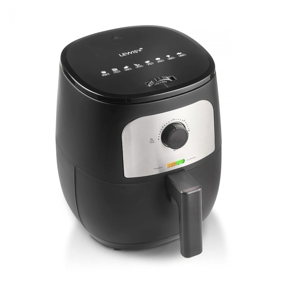 Lewis's Lewis's Manual Air Fryer 4.3L - Black