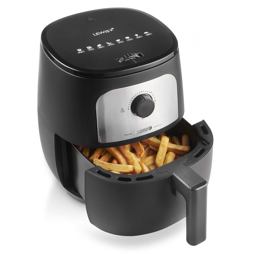 lewis's Lewis's Manual Air Fryer 4.3L - Black