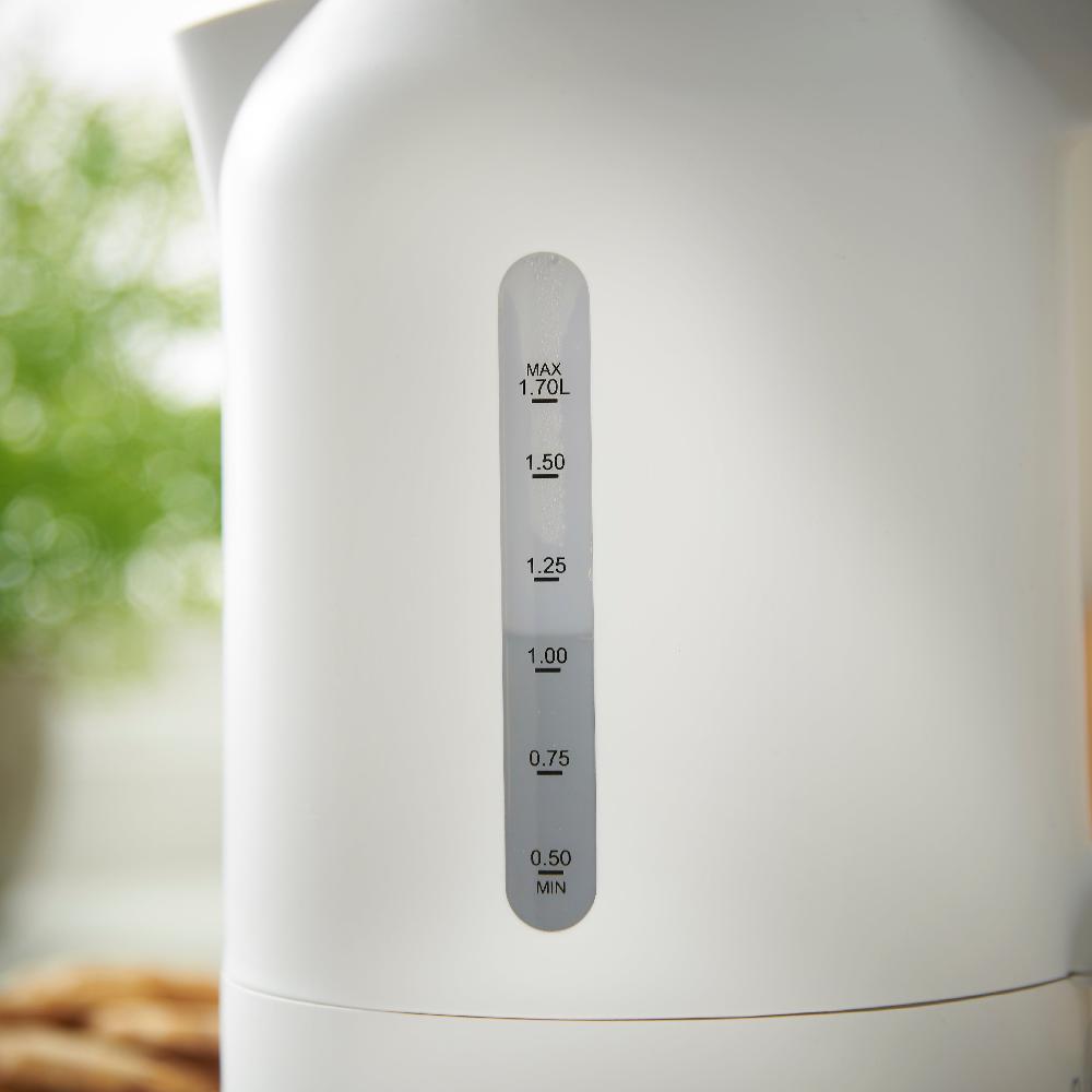 Lewis's Lewis's Manhattan Jug Kettle 1.7L 3KW - White