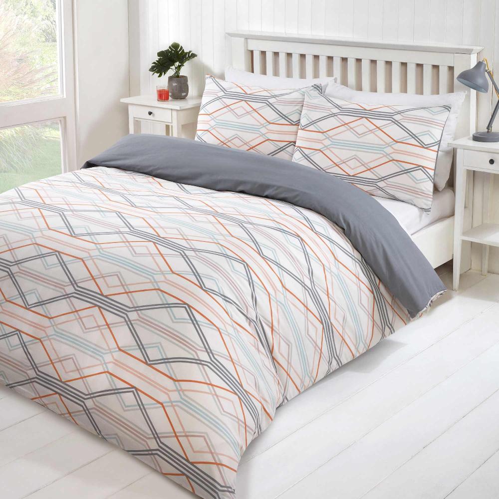 Lewis's Metro Duvet Set
